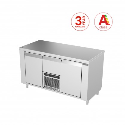 2½ Section Height Adjustable Cooling Counter